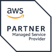 AWS MSP 파트너_이테크 클라우드_ AWS managed service badge